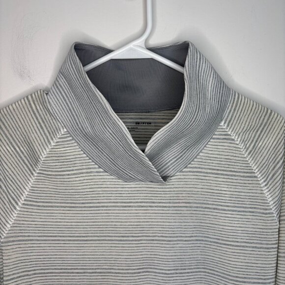 UNDER ARMOUR NEW Zinger Pullover Womens S White Gray Stretch - Picture 2 of 9